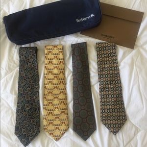 Burberry Ties-4 Each
